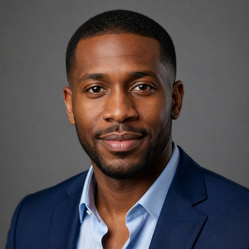 Professional headshot of Theo Mensah